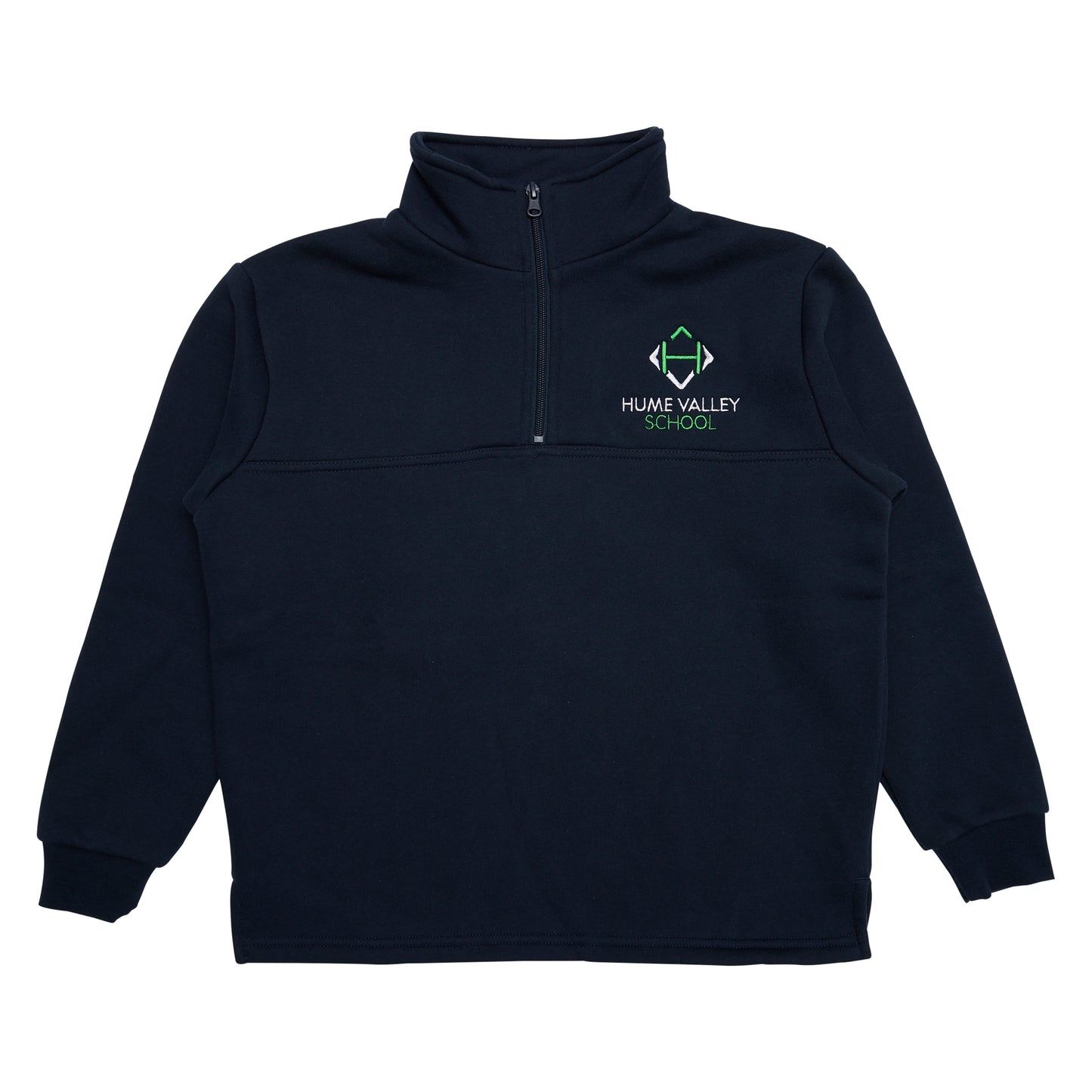 Hume Valley School Windcheater with Half Zip Collar