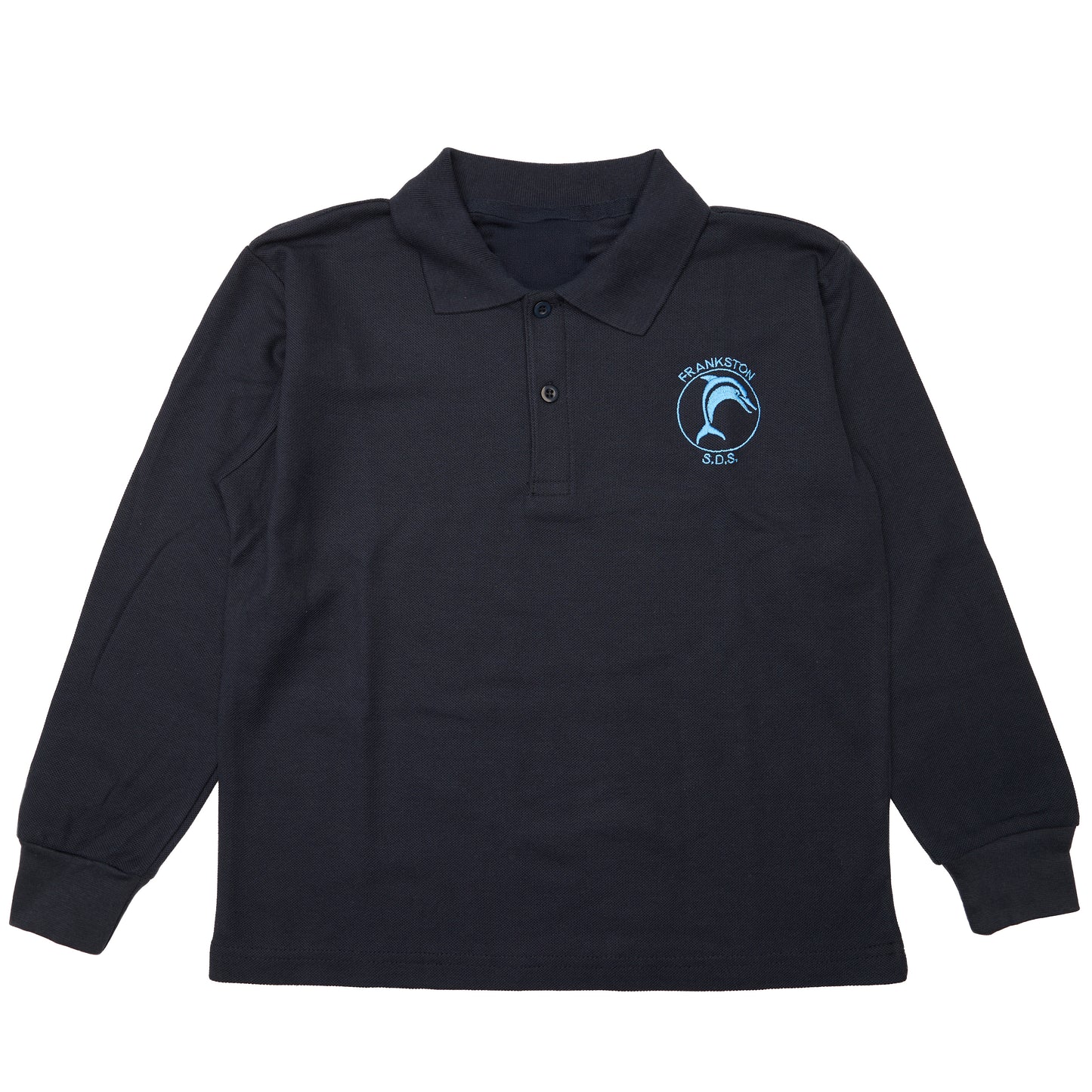 Frankston SDS Long Sleeve Polo - Navy