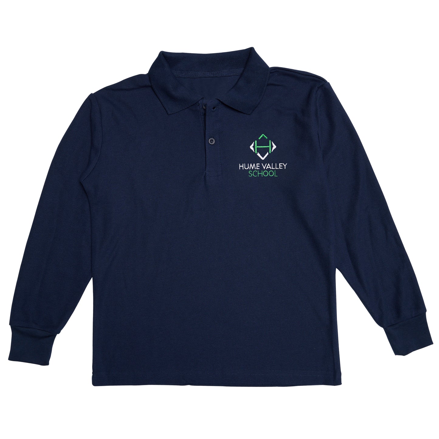 Hume Valley School Long Sleeve Polo