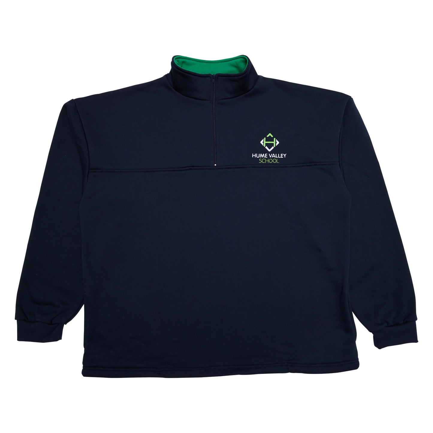 Hume Valley School (Limited Stock) Windcheater with Contrast Half Zip Collar
