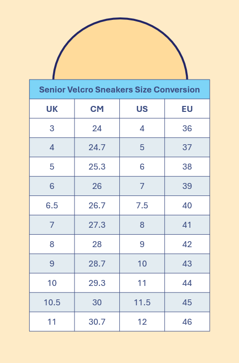 Senior Velcro Sneakers