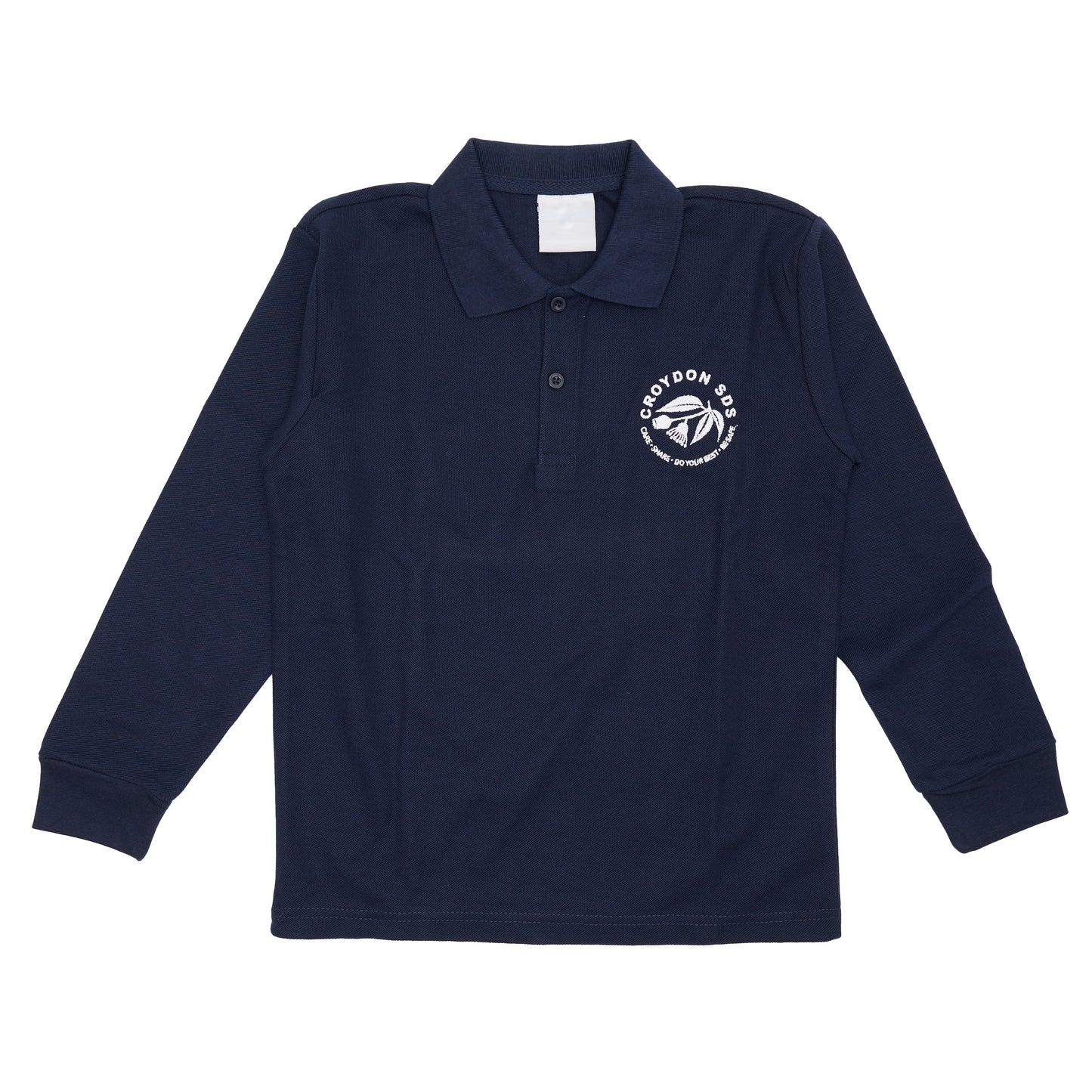 Croydon SDS Long Sleeve Polo - Navy