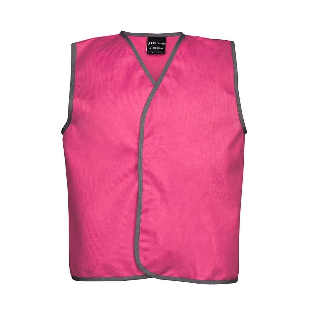 Kids Tricot Vest - Hot Pink