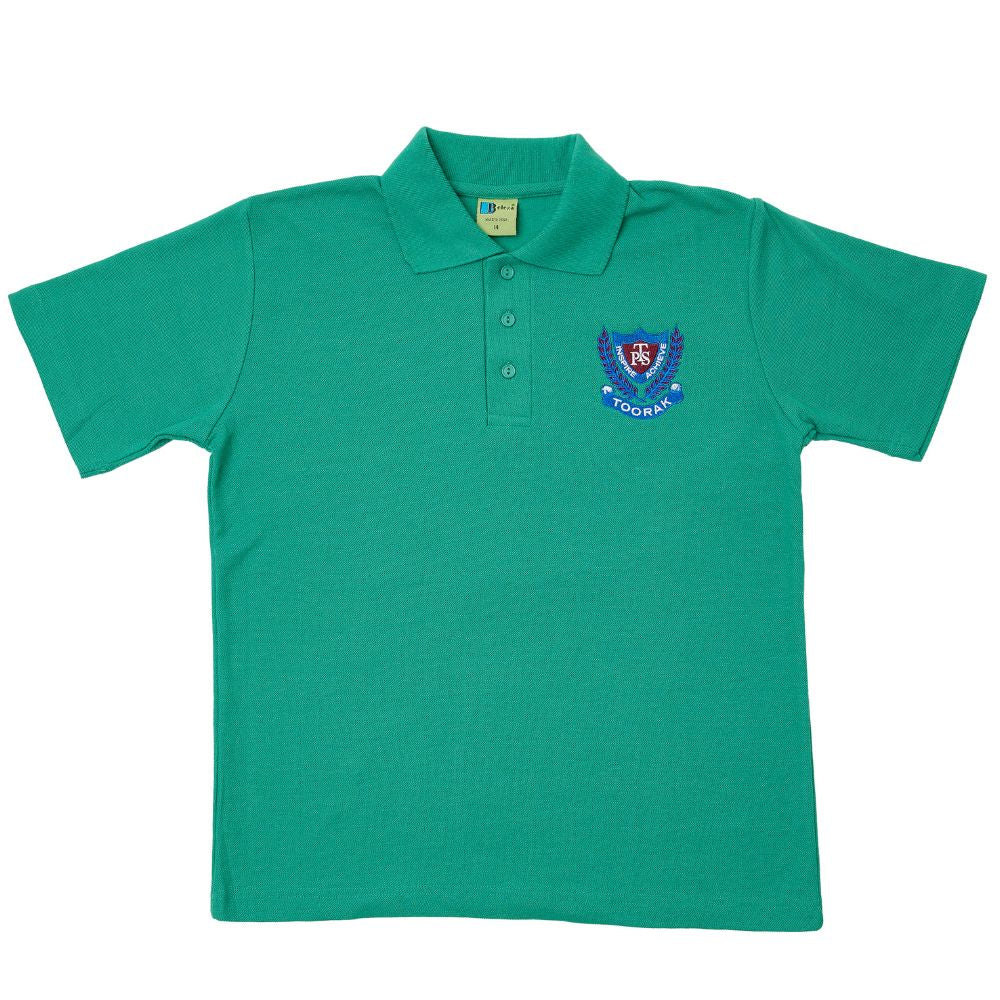 Toorak PS Short Sleeve House Polo - Green