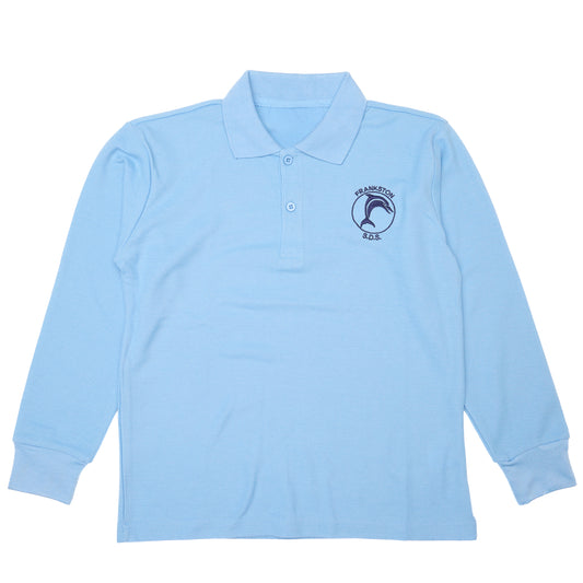 Frankston SDS Long Sleeve Polo - Sky