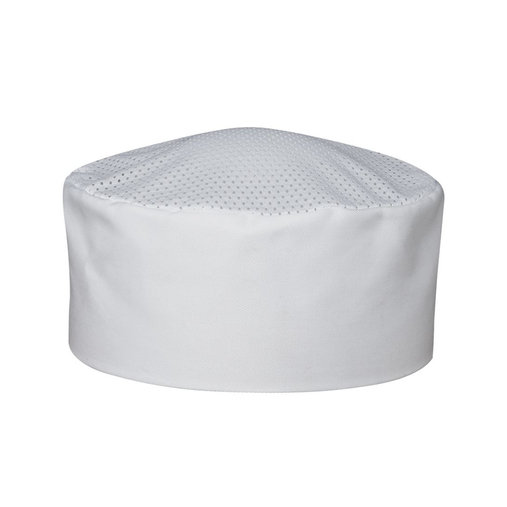 Chefs Vented Cap - White