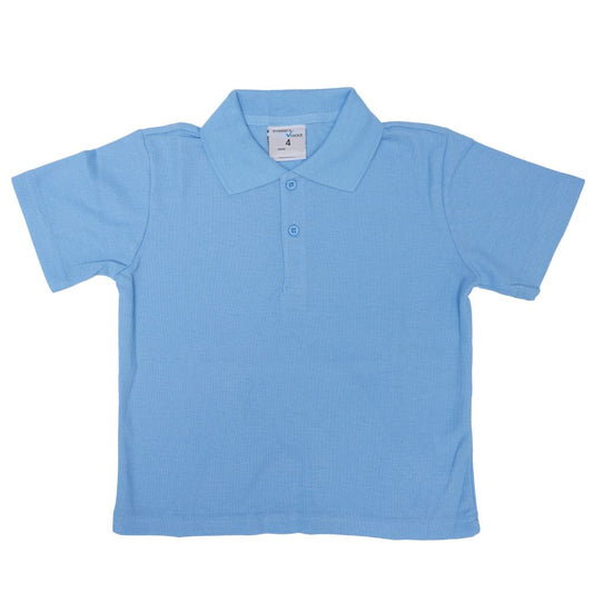 Short Sleeve Polo - Sky