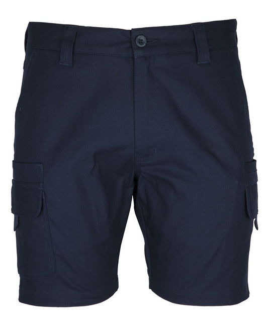 Workwear Multi Pocket Stretch Canvas Short - Navy