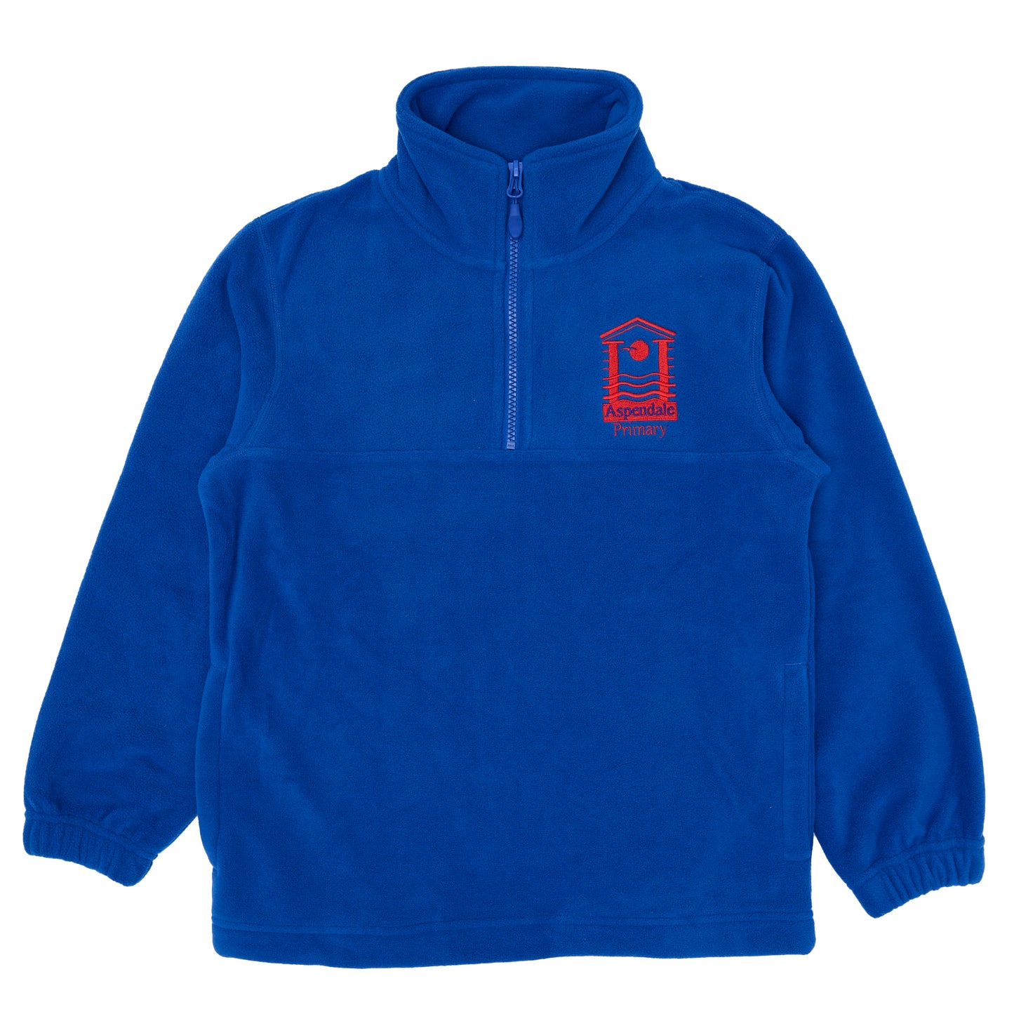 Aspendale PS Polar Fleece Half Zip Top - Royal