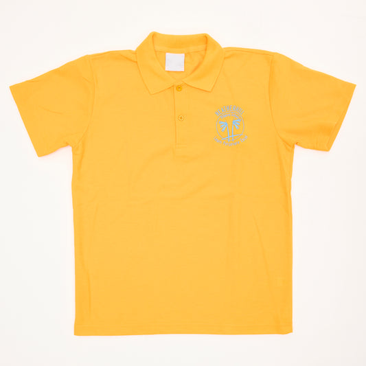 Heatherhill PS Short Sleeve Sports Polo - Gold