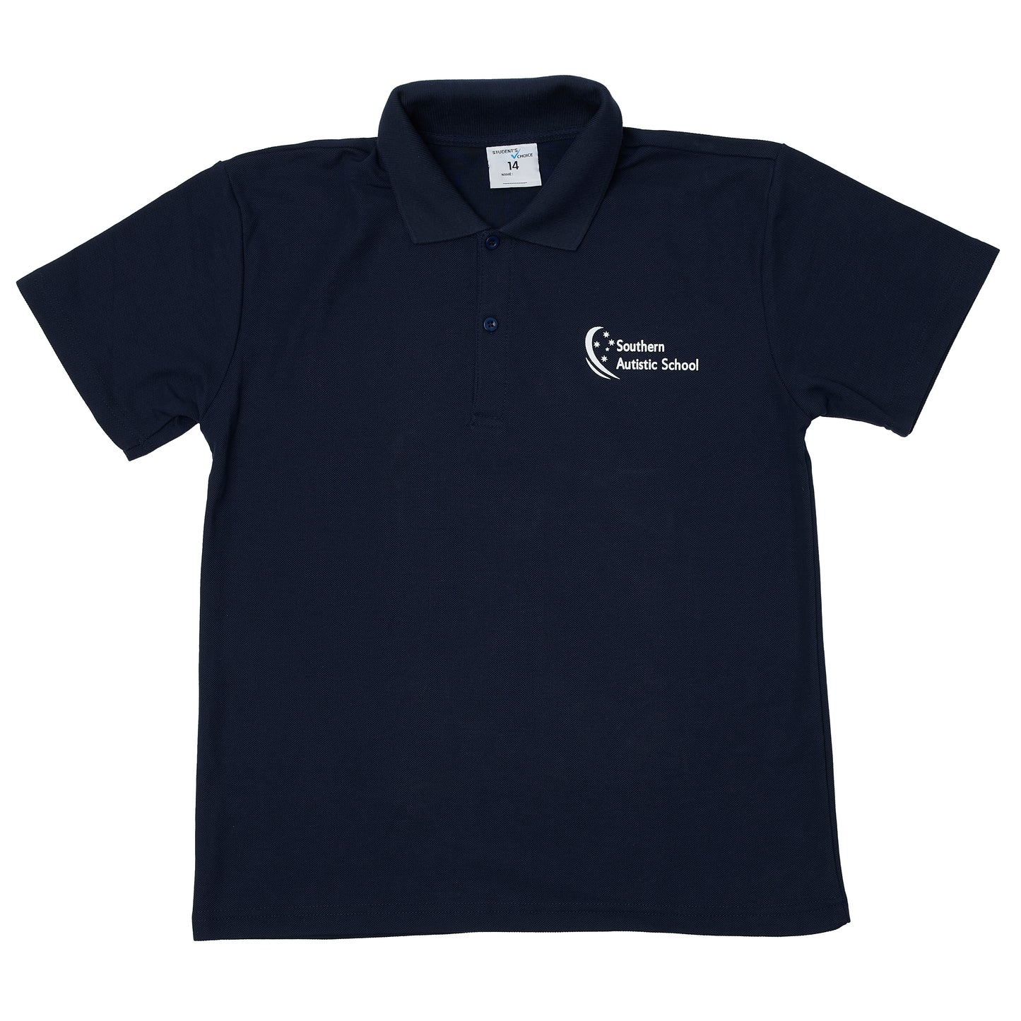 Southern Autistic School Short Sleeve Polo - Navy (Year 11 & 12's)