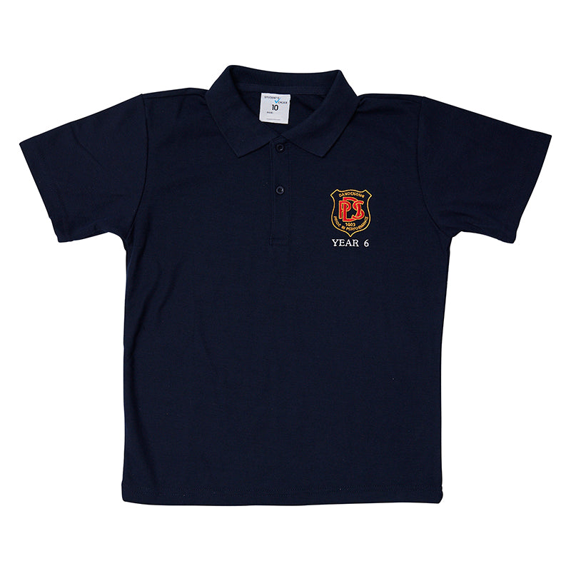 Dandenong PS Grade 6 Short Sleeve Polo