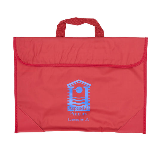 Aspendale PS Library Bag -  Red