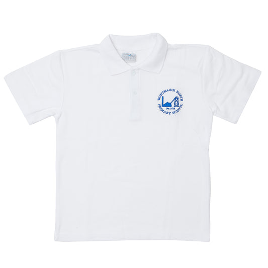 Wonthaggi North PS Short Sleeve Polo - White