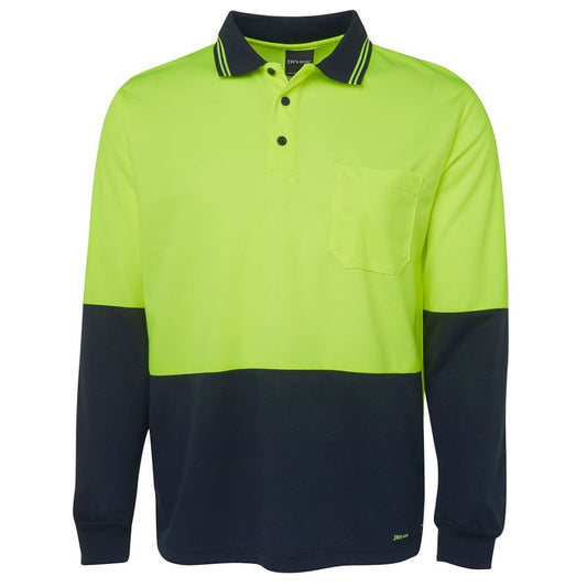 Brimbank VET Cluster Hi-Vis Long Sleeve Polo