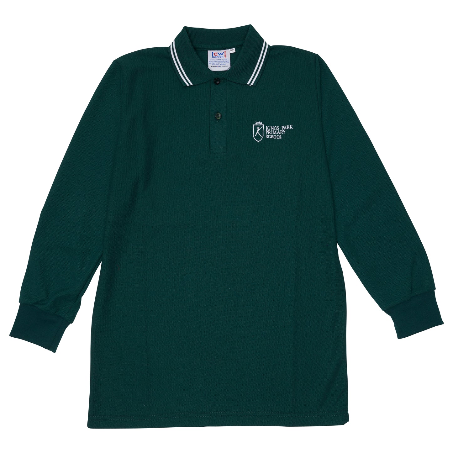 Kings Park PS Long Sleeve Polo