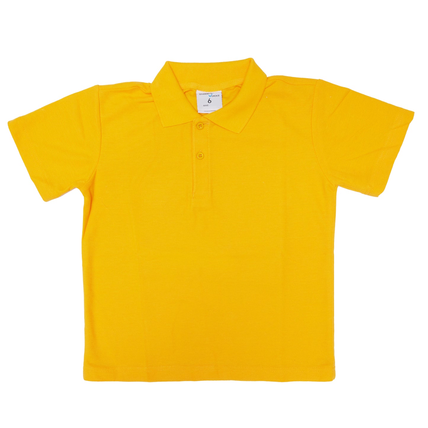 Short Sleeve Polo - Gold