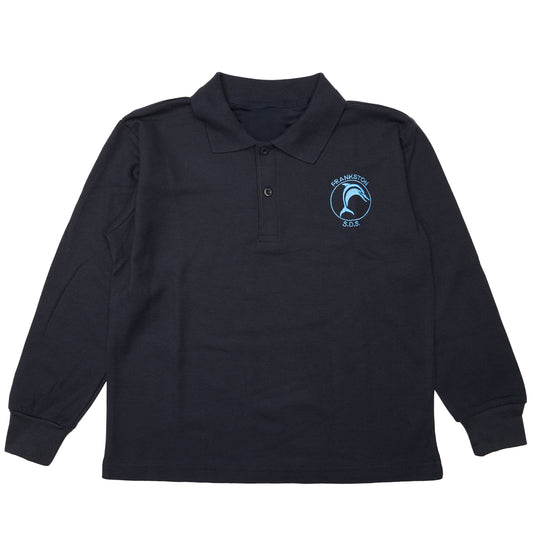 Frankston SDS Long Sleeve Polo - Navy