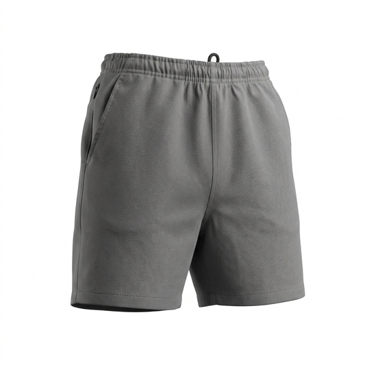 Gaberdine Short Grey