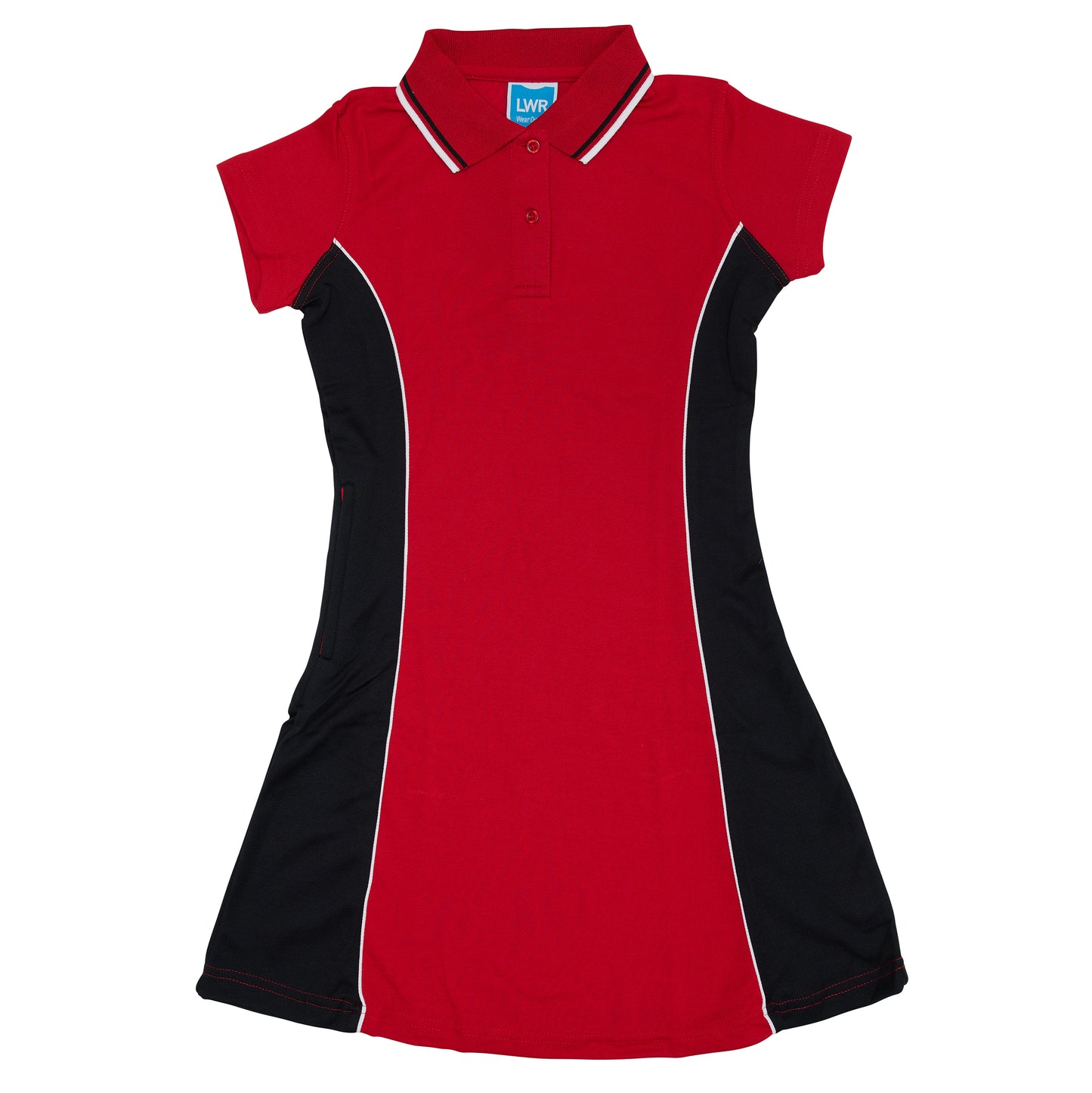 Harper Dress - Red/Black