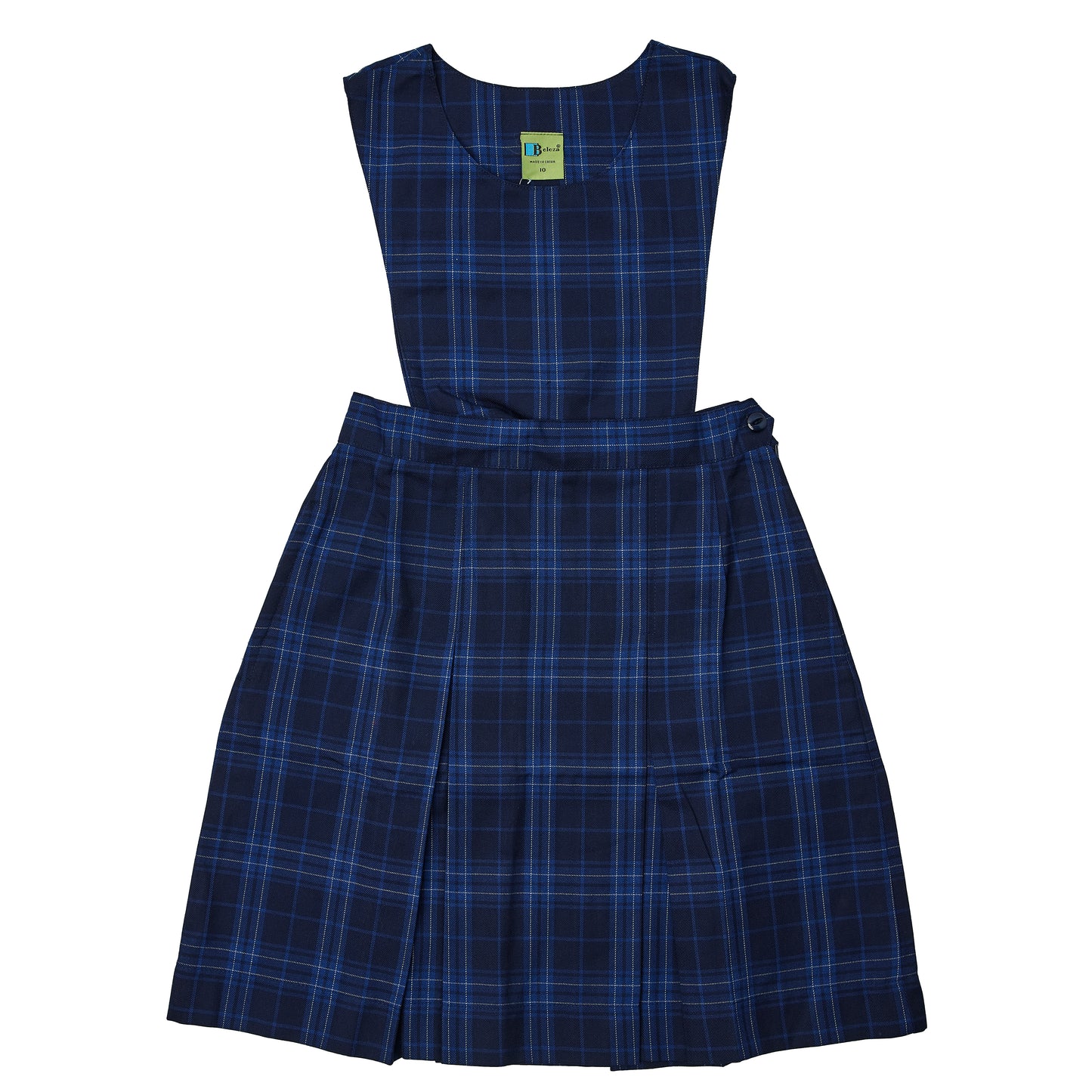 Winter Tunic - Navy/ Sky Tartan