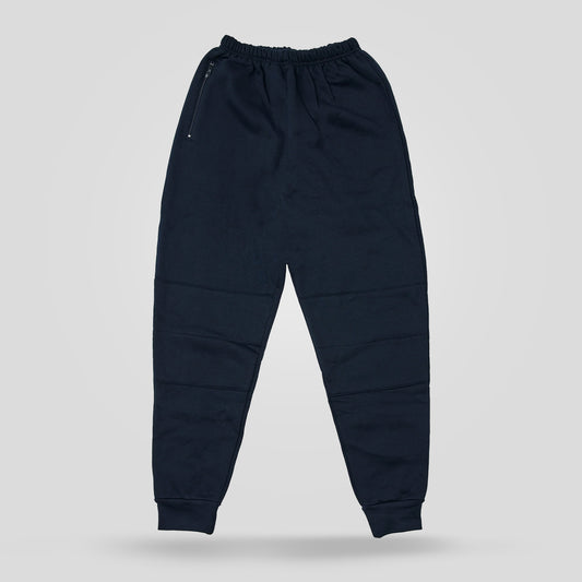 Cuffed Track Pants - Navy
