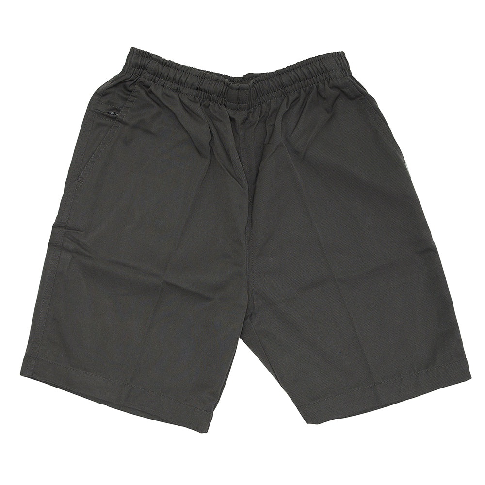 Gaberdine Shorts - Grey